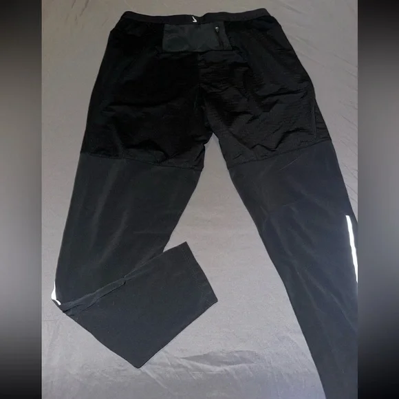 Black Nike Dri Fit Knit Running Pants Medium